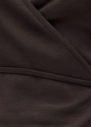 Enally ls v-n bluse 5314 Chocolate Torte Envii 